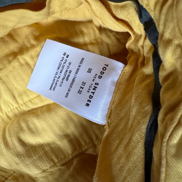 Todd Snyder Tab-front Chinos - Picture 5 of 5